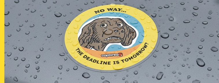 Λαμιναρισμένα αυτοκόλλητα βινυλίου