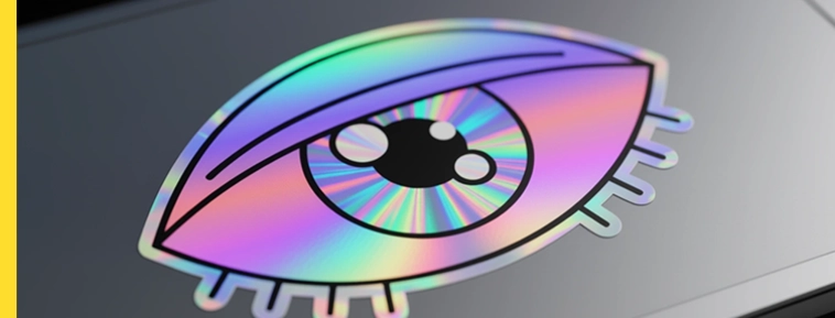 Χρωματιστά/Χολογραφικά αυτοκόλλητα