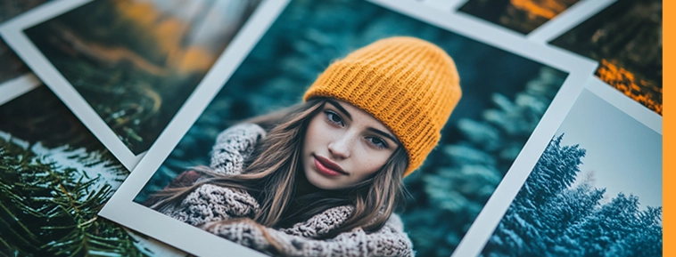 Τετράγωνη εκτύπωση φωτογραφιών