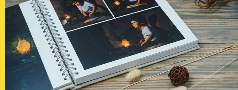Άλμπουμ φωτογραφιών με σπιράλ